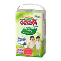 Трусики-подгузники Goo.N Cheerful Baby L 9-14 кг унисекс 48 шт 843285 8850006557006, 48