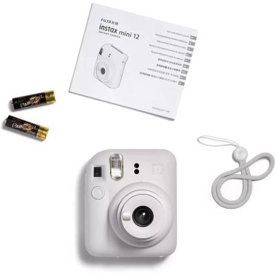 Камера миттєвого друку Fujifilm Instax Mini 12 Clay White 16806121