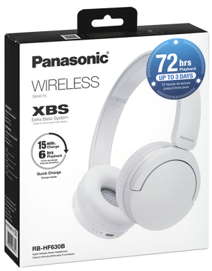 Гарнітура Panasonic RB-HF630BG-W