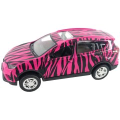 Автомодель GLAMCAR TOYOTA RAV4 (брусничный) Technopark RAV4-12GRL-COW