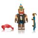 Игровая коллекционная фигурка Roblox Роблокс Рыболов Джо Fisherman Joe W4 ROG0114