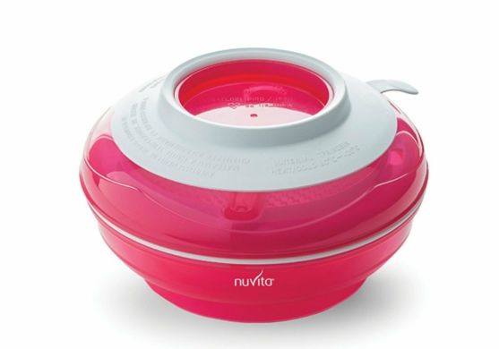 Набор детских тарелок Nuvita 200 мл NV1465Pink, Розовый