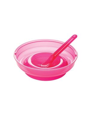 Набор детских тарелок Nuvita 200 мл NV1465Pink, Розовый