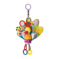 Развивающая игрушка-подвеска Taf Toys Павлин 11455, Жёлтый